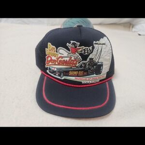 Vintage Big Daddy Don Garlits 1988 Museum Of Drag Racing‎ Trucker Hat Snapback